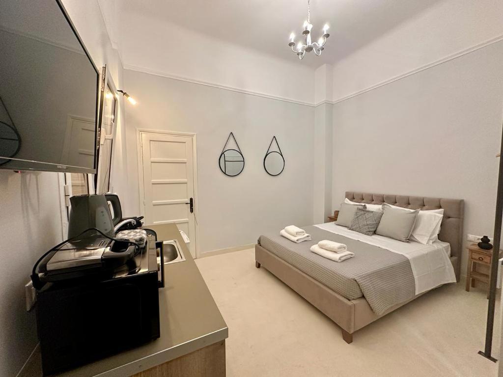 Aparthotel The Blue House Atenas Habitación foto