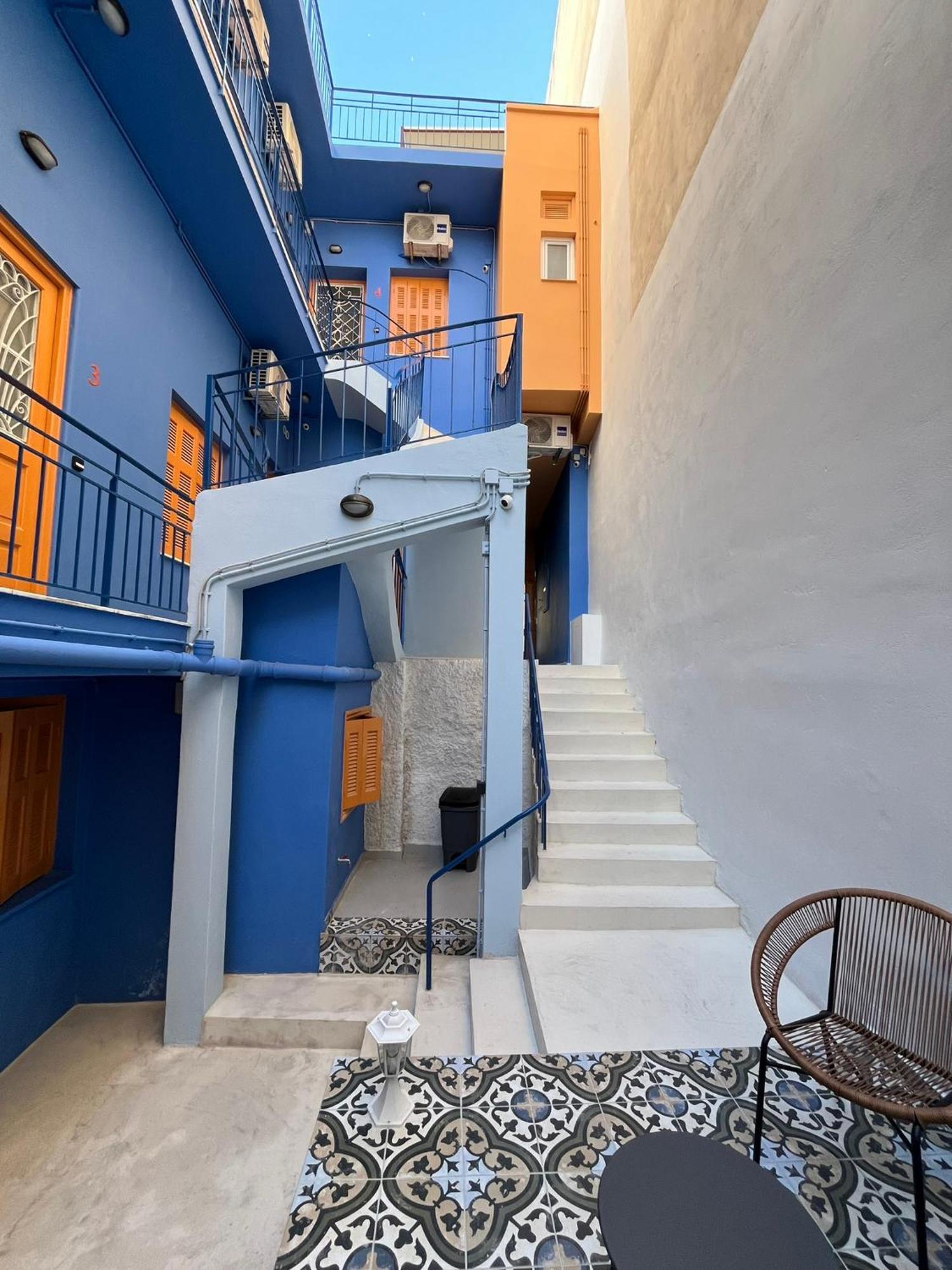 Aparthotel The Blue House Atenas Exterior foto