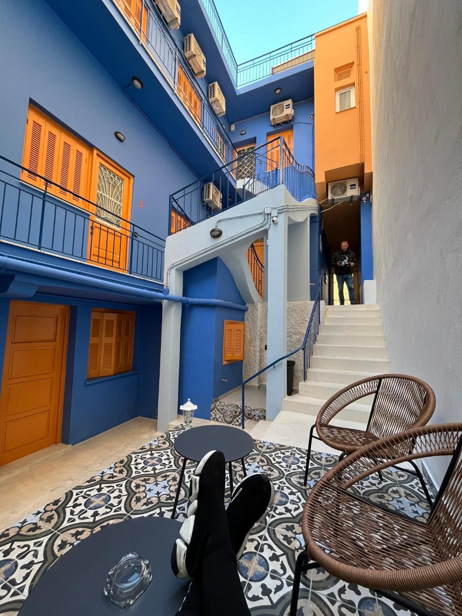 Aparthotel The Blue House Atenas Exterior foto