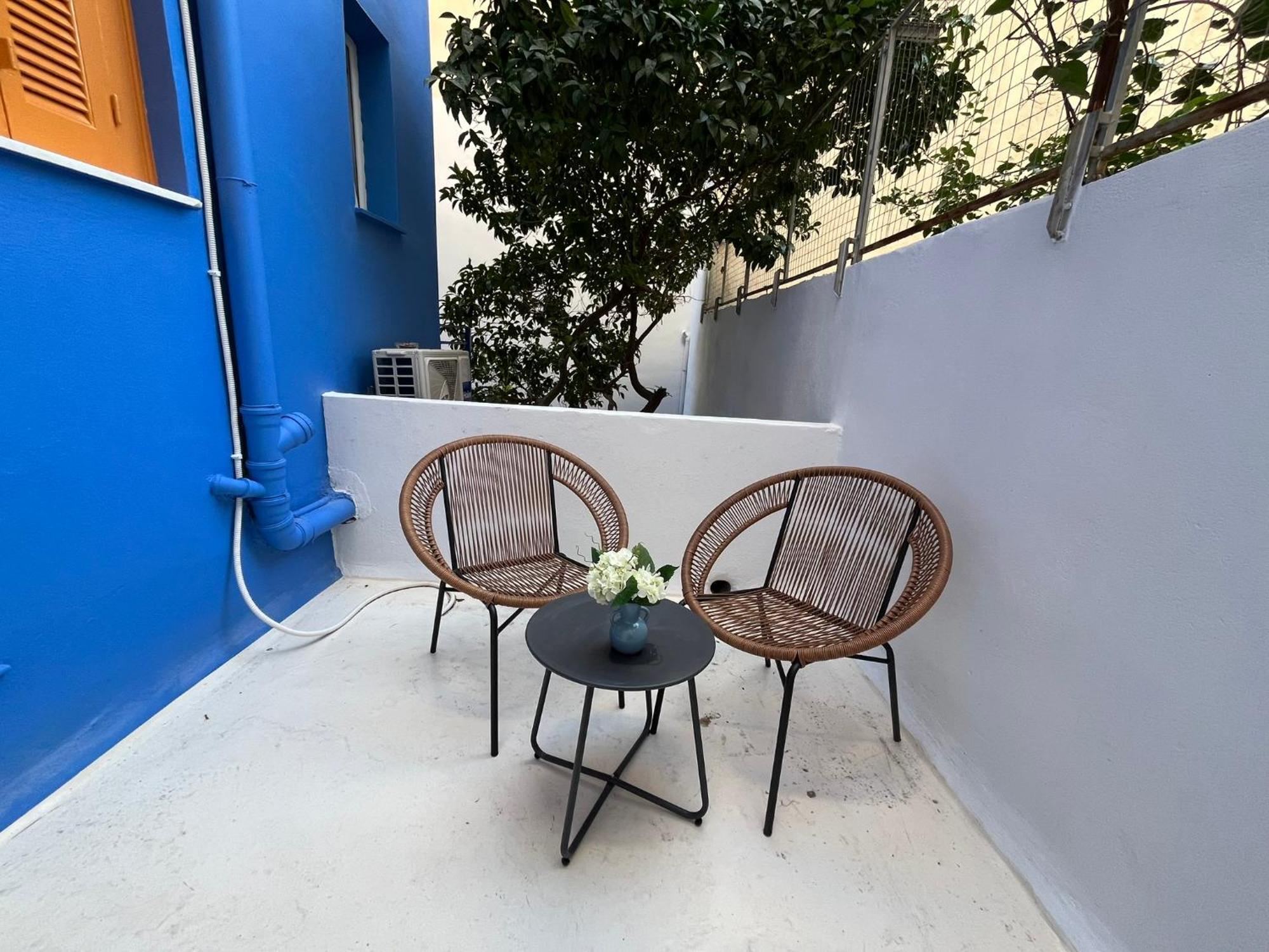 Aparthotel The Blue House Atenas Exterior foto